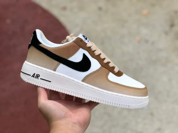 af1 화이트 브라운 그라데이션 로우 나이키 AIR FORCE 1 '07 남성 에어포스원 운동화 가을 신작 DO6682-200