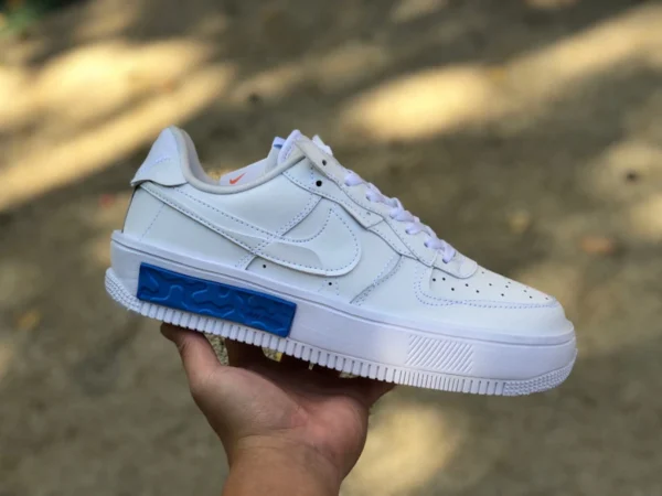 AF1 화이트 블루 로우탑 나이키 AIR FORCE 1 에어포스원 스니커즈 여름 힙합 단독 DH1290-101