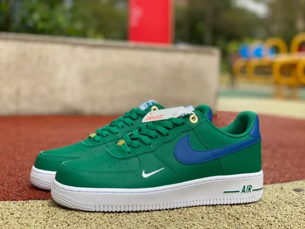 AF1 말라카이트 그린 로우 나이키 나이키 공식 AIR FORCE 1 에어포스원 40주년 기념 운동화 겨울 신모델 DQ7658