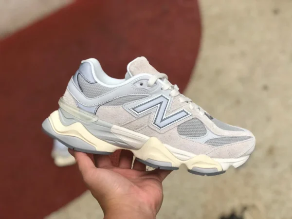 NB9060 오프화이트 퓨어 오리지날 NewBalance NB9060 오프화이트 레트르 대파 캐주얼 런닝 슈즈 U9060LNY