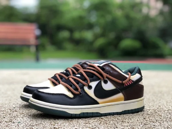 덩크 흑백 그린 스트랩 로 NIKE DUNK LOW RETRO DD1391-700