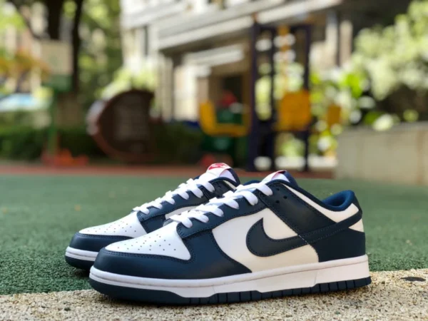 덩크 화이트 네이비 퓨어 오리지날 Nike Dunk Low Retro 화이트 네이비 캐주얼 레트로 스니커 DD1391-400