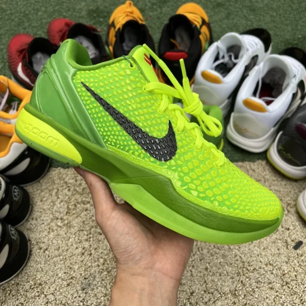 Kobe 6 Green Hornet s2 순정 오리지널 최고 상품 Nike Zoom Kobe 6 Grinch ZK6 Kobe 6 Green Hornet Green Snake Christmas CW2190-