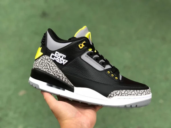 aj3 블랙 덕 컷 퓨어 오리지널 Air Jordan3 University of Oregon AJ3 덕 화이트 버스트 패턴