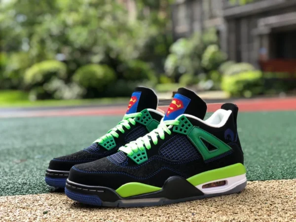 aj4 자선 퓨어 오리지날 에어 조던 4 doernbecher AJ4 자선 슈퍼맨 DB 308497-015