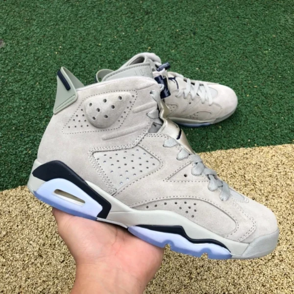 aj6 그레이 스웨이드 그레이 울프 에어 조던 AJ6 Retro "Georgetown" 조지타운 그레이 블루 aj6 스웨이드 CT8529-012