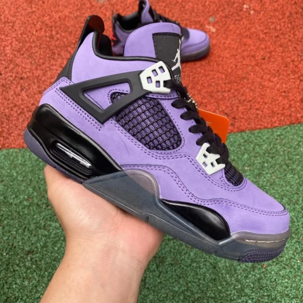 aj4ts 보라색 Air Jordan4 x TravisScott AJ4 TS 연명