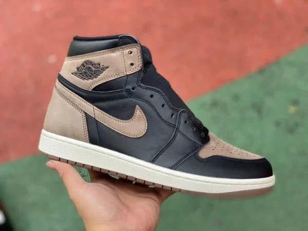 aj1 브라운 블랙 하이 탑 DG 퓨어 오리지널 Air Jordan 1 High OG "Palomino" 레더 모카 하이 탑 브라운 블랙 DZ5485-020