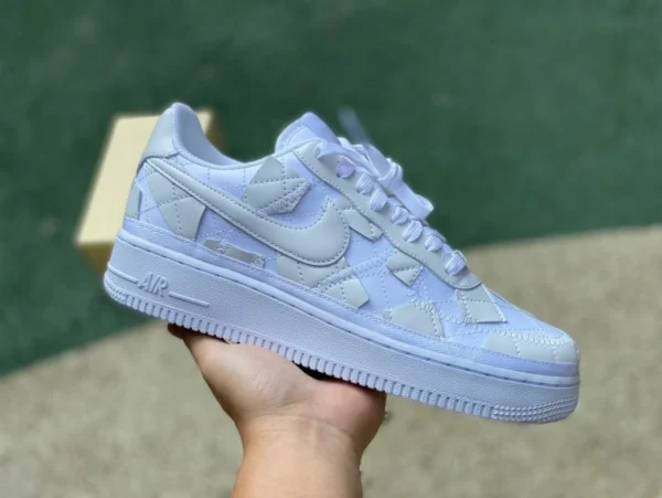 AF1 White Billie 조인트 순수 오리지널 Billie EilishxNike Air Force1AF1 White Billie DZ3674-100