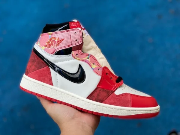 aj1 Spider-Man 2.0 O순정 오리지날 Air Jordan 1 High OG SP하이툽 AJ1 스파이더 맨 2.0 화이트 레드 DV1753-601