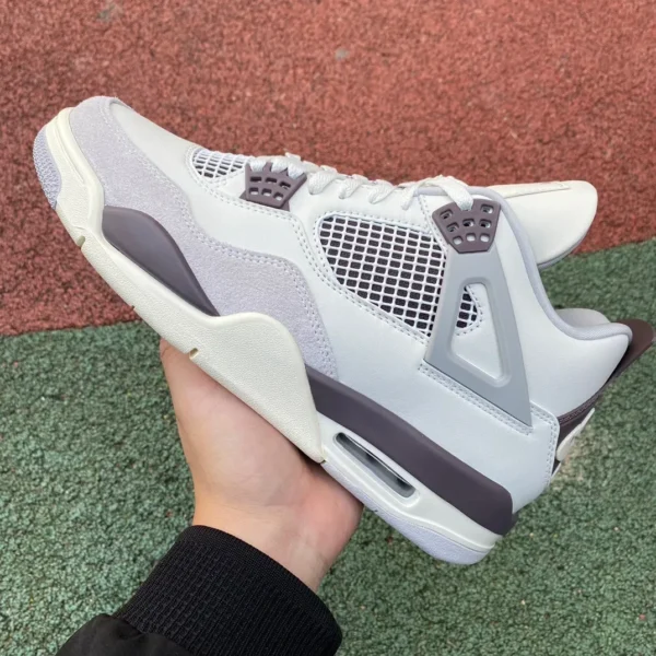 aj4amm 화이트 브라운 A Ma Maniere x Jordan Air Jordan 4 바이올렛 오레 화이트 브라운 FZ4810-001