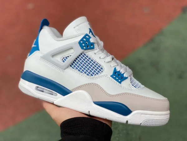 aj4 화이트 그레이 블루 AIR JORDAN 4 "MILITARY BLUE" FV5029-141