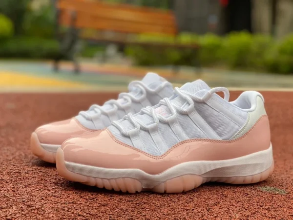 aj11 화이트 텐더 핑크 레전드 핑크 로우 에어 조던 11 로우 WMNS "Legend Pink" AH7860-160