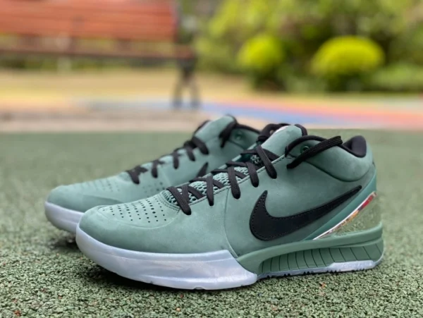 Kobe 4 전기 도금 녹색 s2 순수 오리지널 Nike Kobe 4 Protro "Girl Dad" FQ3545-300