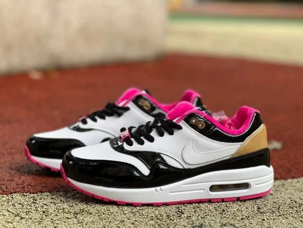 Max1 화이트 블랙 핑크 PHANTACI x Nike Air Max 1 화이트 블랙 핑크 2024 버전 HJ3966-110