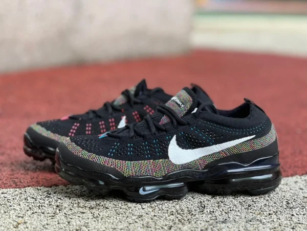 Nikr 라지 쿠션 블랙 컬러 Nike VAPORMAX 2023 남성용 운동화 여름 통기성 경량 쿠션 DV1678-008