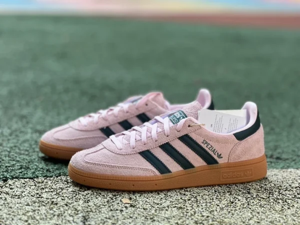 아디다스 트레이닝 spzl 핑크 블루 s2 퓨어 오리지널 adidas Originals 핸드볼 Spzl 핑크 블랙 로우탑 스니커즈 IF6561